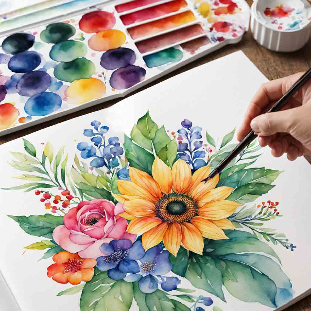 Watercolor Coloring Pages - 10 Reasons Why We Love Them!