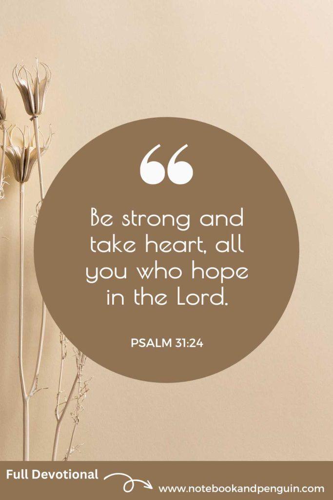 Psalm 31:34 Devotional Pinterest Pin