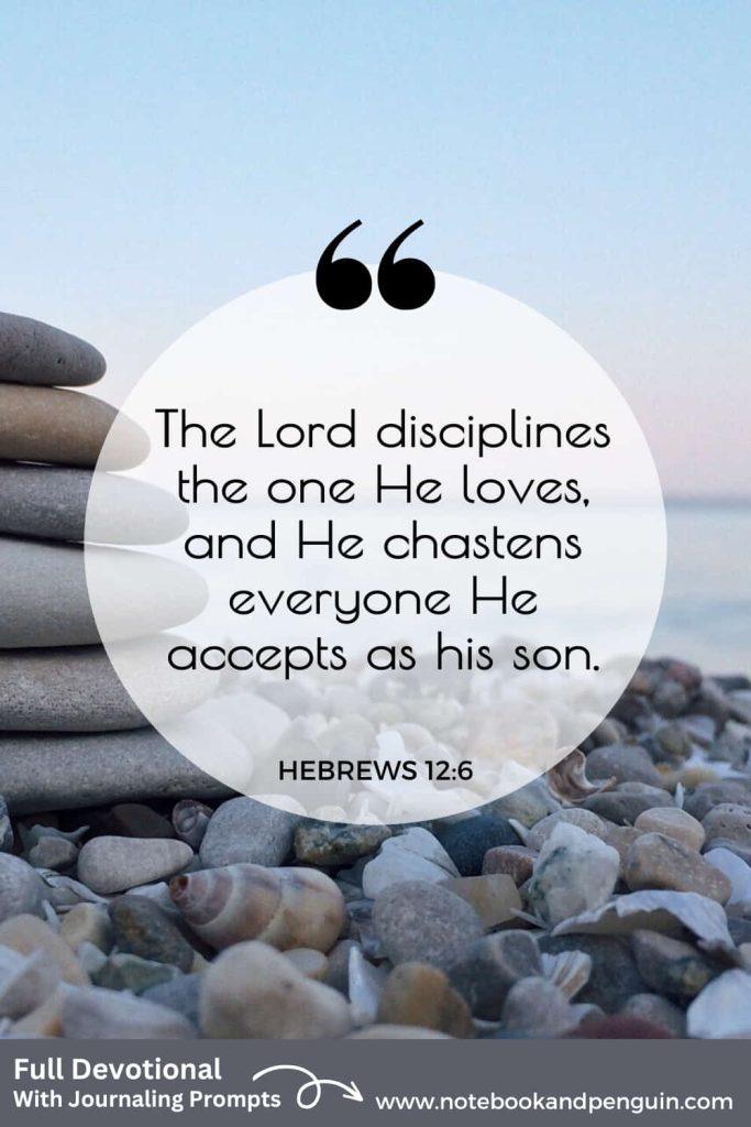 Hebrews 12:6 Devotional