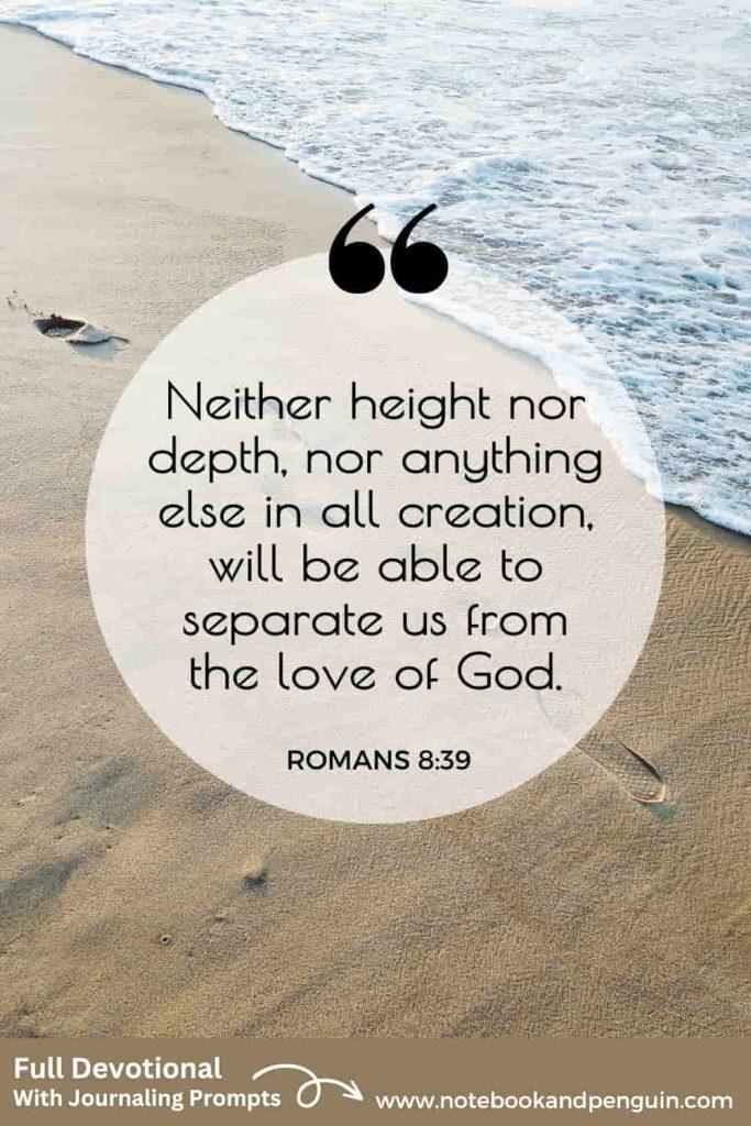 Romans 8:39 Devotional
