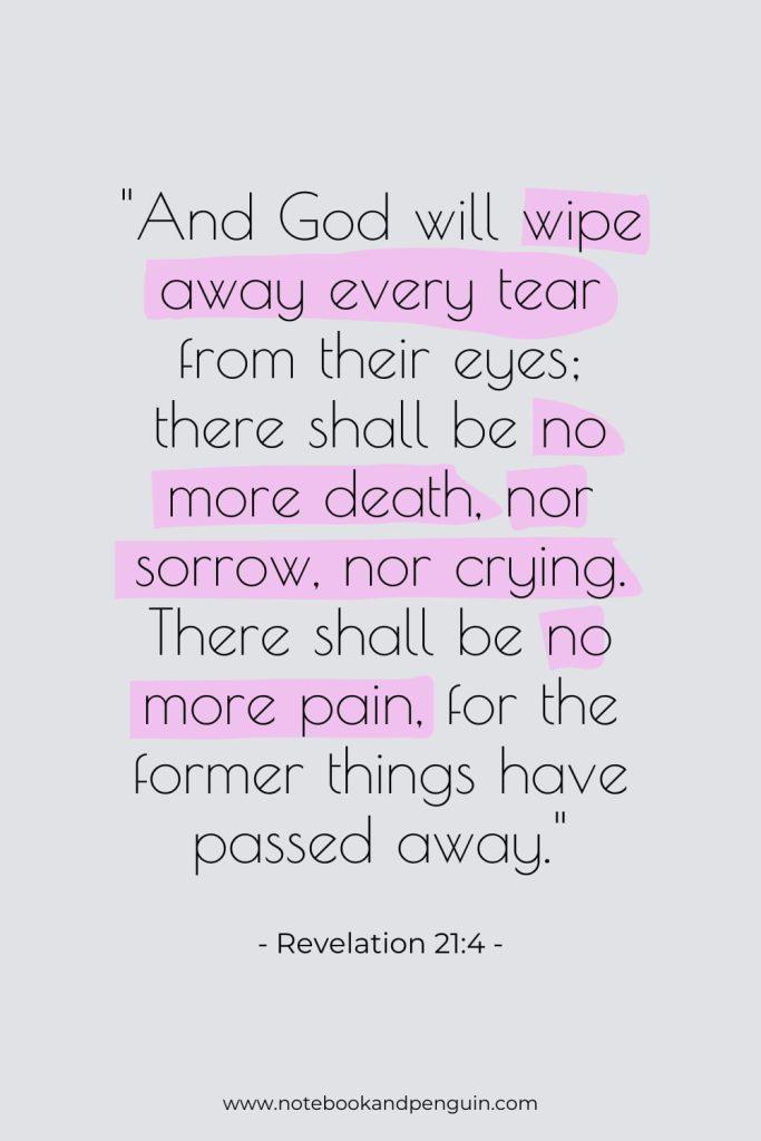 Revelation 21:4 Bible Verse