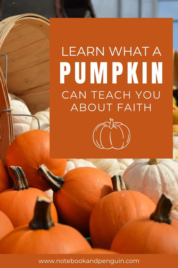 Christians are like pumpkins Pinterest pin
