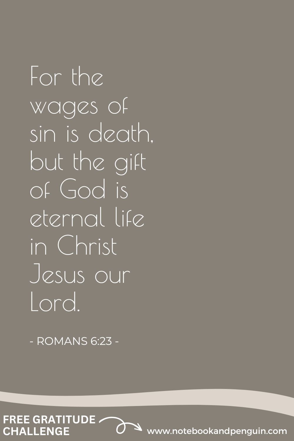 ROMANS 6:23