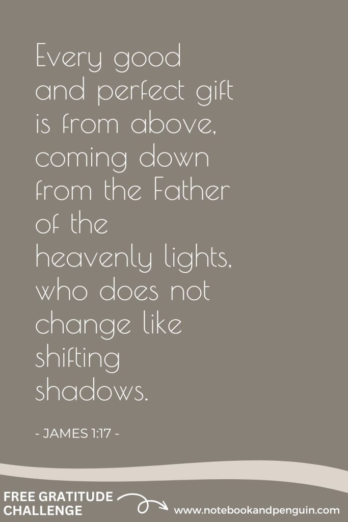 James 1:17 Scripture
