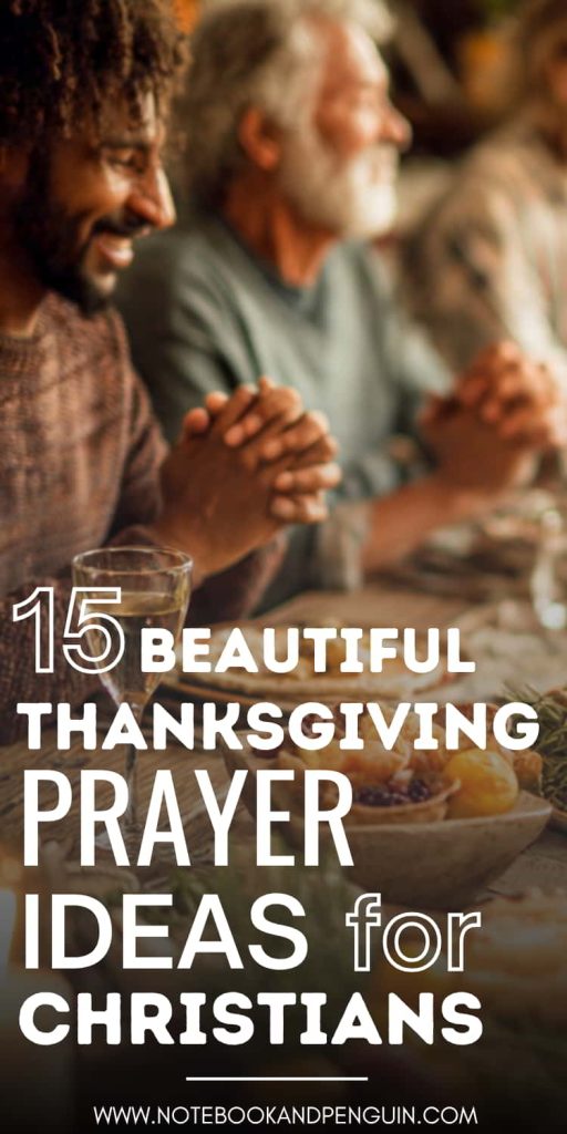 Thanksgiving prayers for Christian families